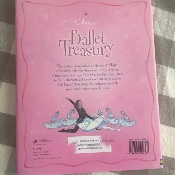 Usborne ballet treasury book for girls - Picture 2 of 2
